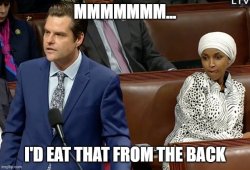Omar's lickin' lips Meme Template