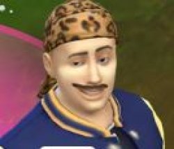 Very Flirty Sim Meme Template