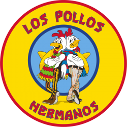 Los pollos hermanos logo amarillo Meme Template