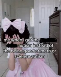 Me when I got the autism instead of the autism Meme Template
