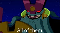 Vilgax Al of them Meme Template