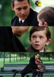 finding neverland reversed Meme Template