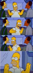 Homer Explains Speed Meme Template