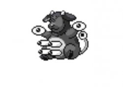 Miltank-Unown Fusion Meme Template