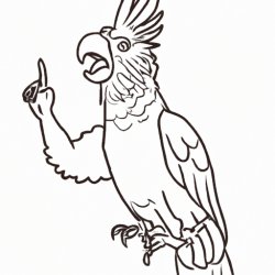 Parrot giving the finger Meme Template