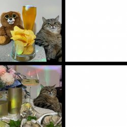 Stepan cat Meme Template
