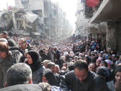 Yarmouk, Syria under Assad's Genocide Meme Template