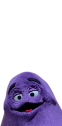 Grimace Meme Template