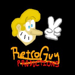 RetroGuy Productions Logo Meme Template