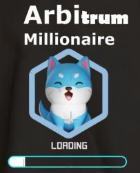 Arbitrum millionaire Meme Template