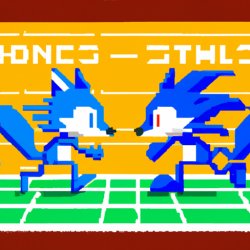Sonic VS Tails Meme Template