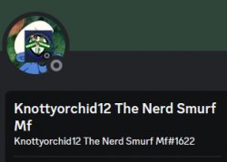 Knottyorchid12 The Nerd Smurf Mf Meme Template