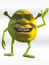Shrek Wazouski Meme Template