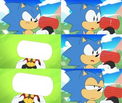 Sonic Adventures Egg phone message Meme Template