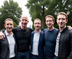 Zuckerberg and Sons Meme Template