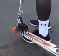 Ankle + Scooter = Pain Meme Template