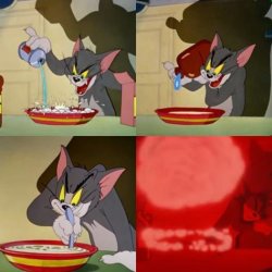 Tom Mixing Chemicals Meme Template