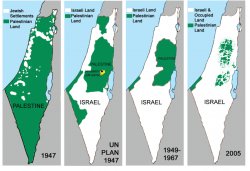 Palestine displacement map Meme Template