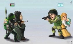 Difference between IDF and Palestinian Terrorists JPP Meme Template