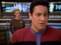 Chakotay Seven In Background Meme Template