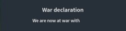 War Declaration Meme Template