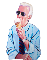 joe biden eating ice cream Meme Template