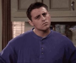 Thinking Joey Friends TV Show Meme Template