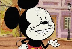 The wonderful autumn of Mickey Mouse Meme Template