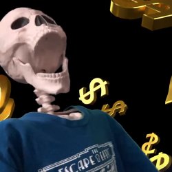 Money Making Skeleton Meme Template