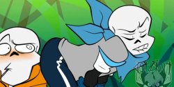 Underswap Sans twerking Meme Template