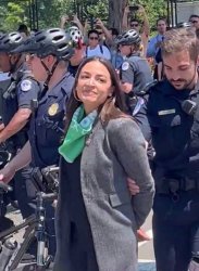 AOC Arrested? Meme Template