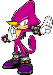 Espio the Chameleon Meme Template