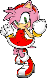 Amy Rose Meme Template