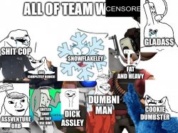 All of Team W******y v2 Meme Template