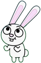 Pibby Bunny Is Happy Meme Template