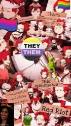 Queer Kirishima's babe announcement template Meme Template