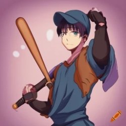 Baseball Player (Day 1 of anime posting) Meme Template