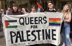 Queers For Palestine Meme Template