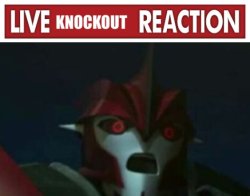 Live Knockout Reaction: Surprised Meme Template