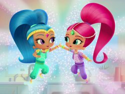 Shimmer and Shine Meme Template