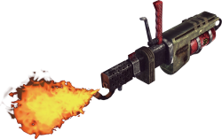 Flamethrower - Let It Die Wiki Meme Template