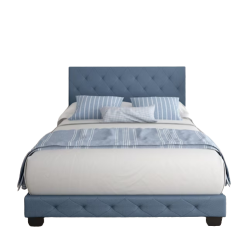 Blue Bed Transparent PNG Meme Template