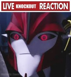 Live Knockout Reaction: Concerned Meme Template