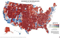 US voter map county 2020 JPP Meme Template