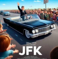 Disney Pixar jfk Meme Template