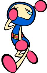 Blue Bomber yawning Meme Template