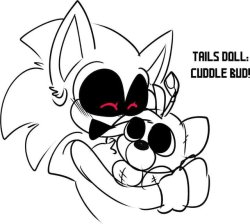 Tails doll and curse (art found on Reddit) Meme Template