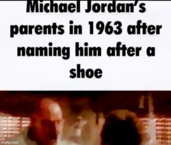 Michael Jackson’s Parents in 1963 after naming him after a shoe Meme Template