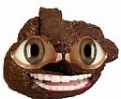 Realistic Poop emoji Meme Template