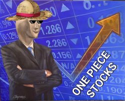 One Piece Stocks Meme Template